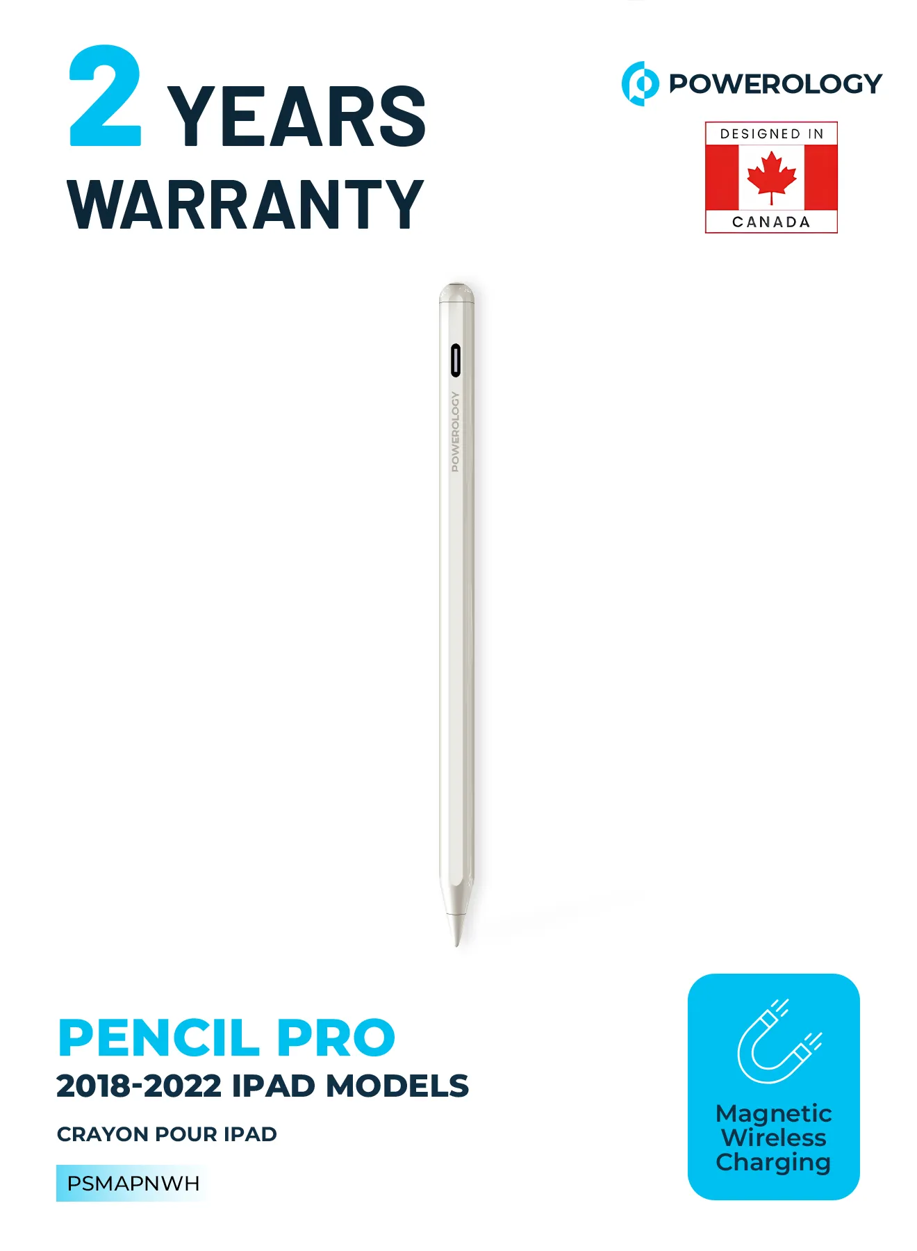 Powerology Transparent Pencil Pro 2018-2022 iPad Models - Image 6