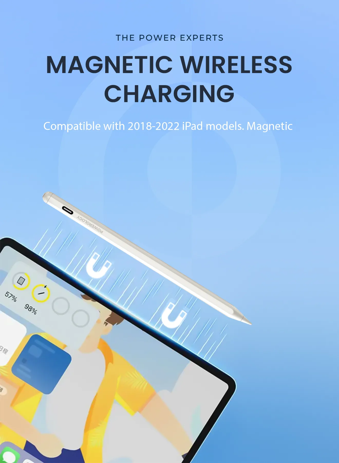 Powerology Transparent Pencil Pro 2018-2022 iPad Models - Image 4